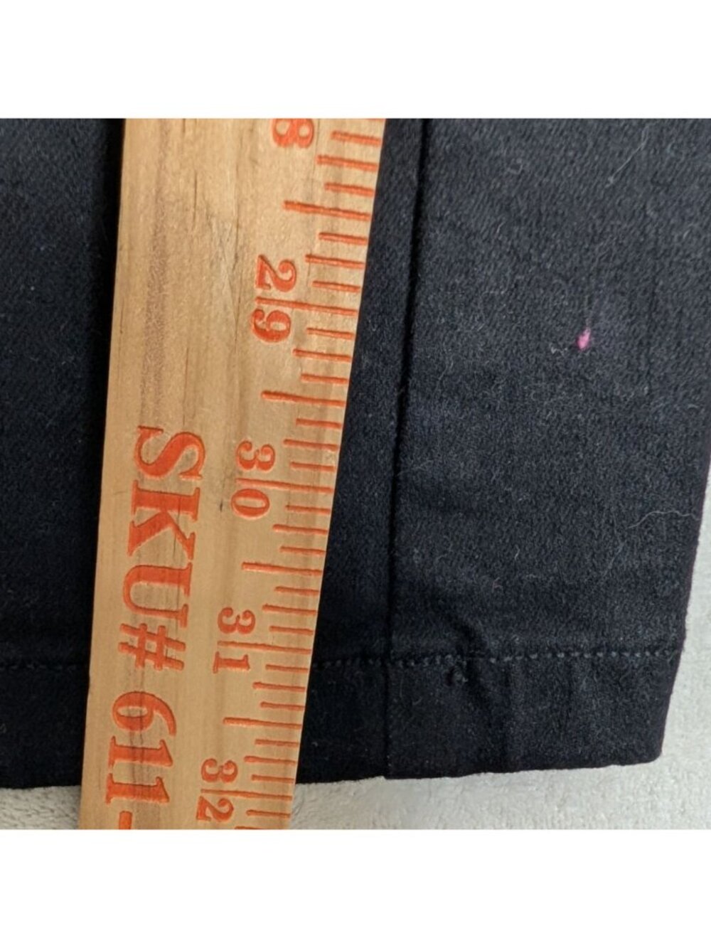 Spanx Flare Jeans Clean Black High Rise Pull On Womens NWT Boho 70s Size S - Picture 7 of 13